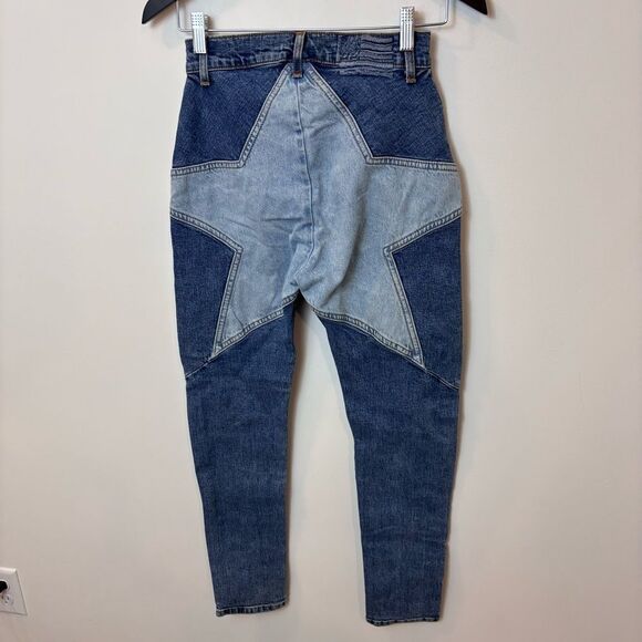 REVICE Venus Crop Star Two Tone Stretch Taper
Jeans size 27 - Picture 5 of 12